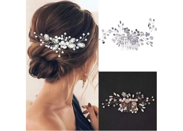 Accesoriu pentru par cu perle